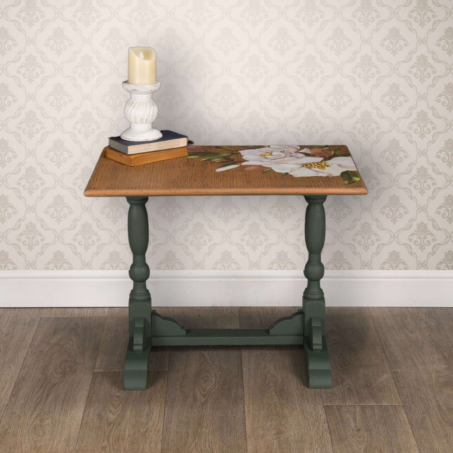 Vintage Upcycled Oak Table