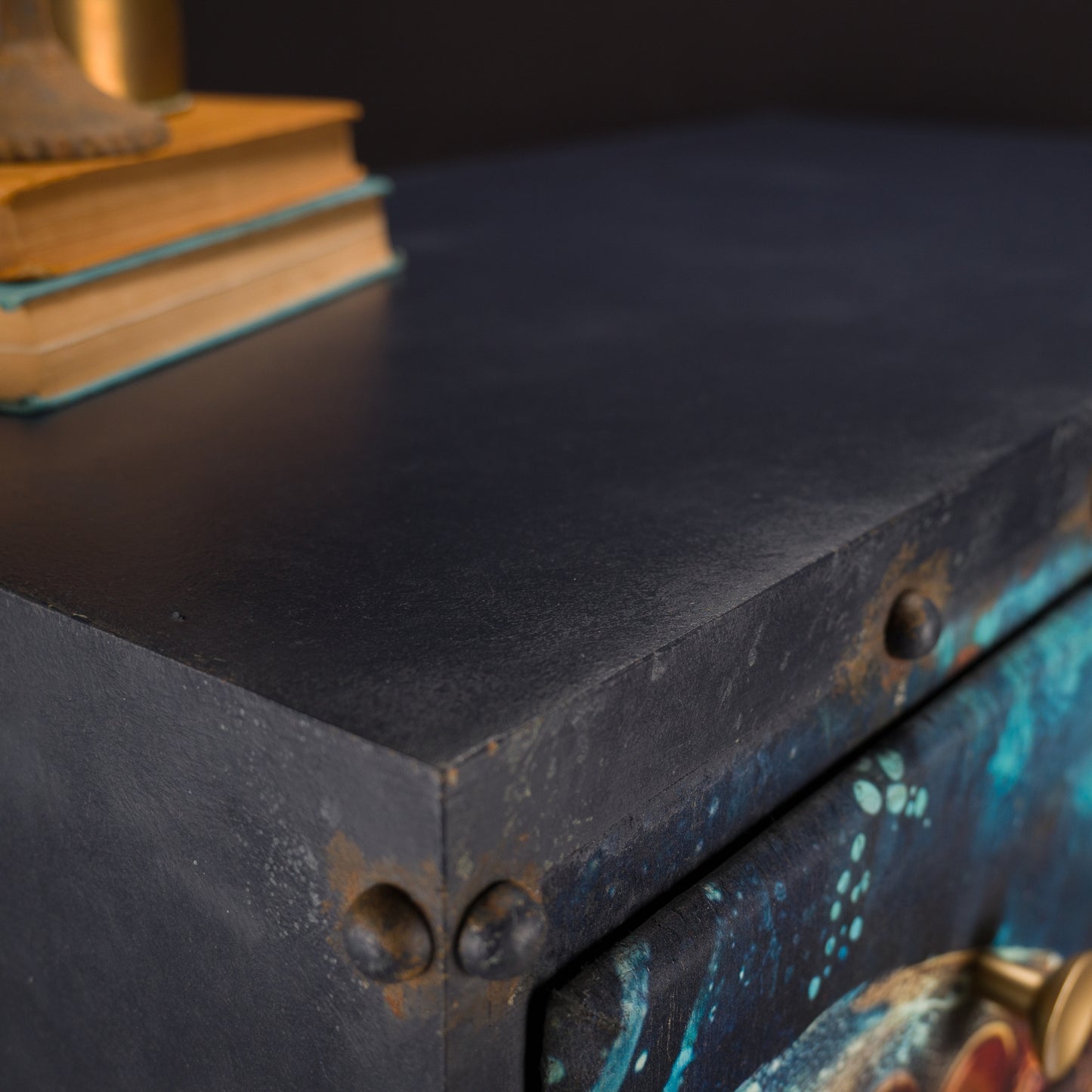 Upcycled MCM Octopus Chest of Drawers