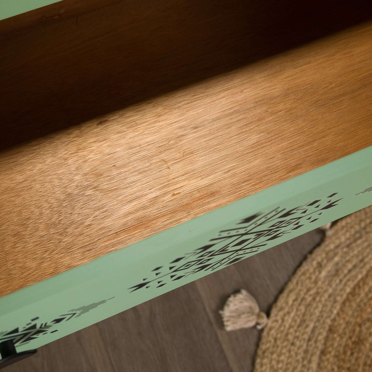Vintage Upcycled MCM Mid Century Chest of Drawers