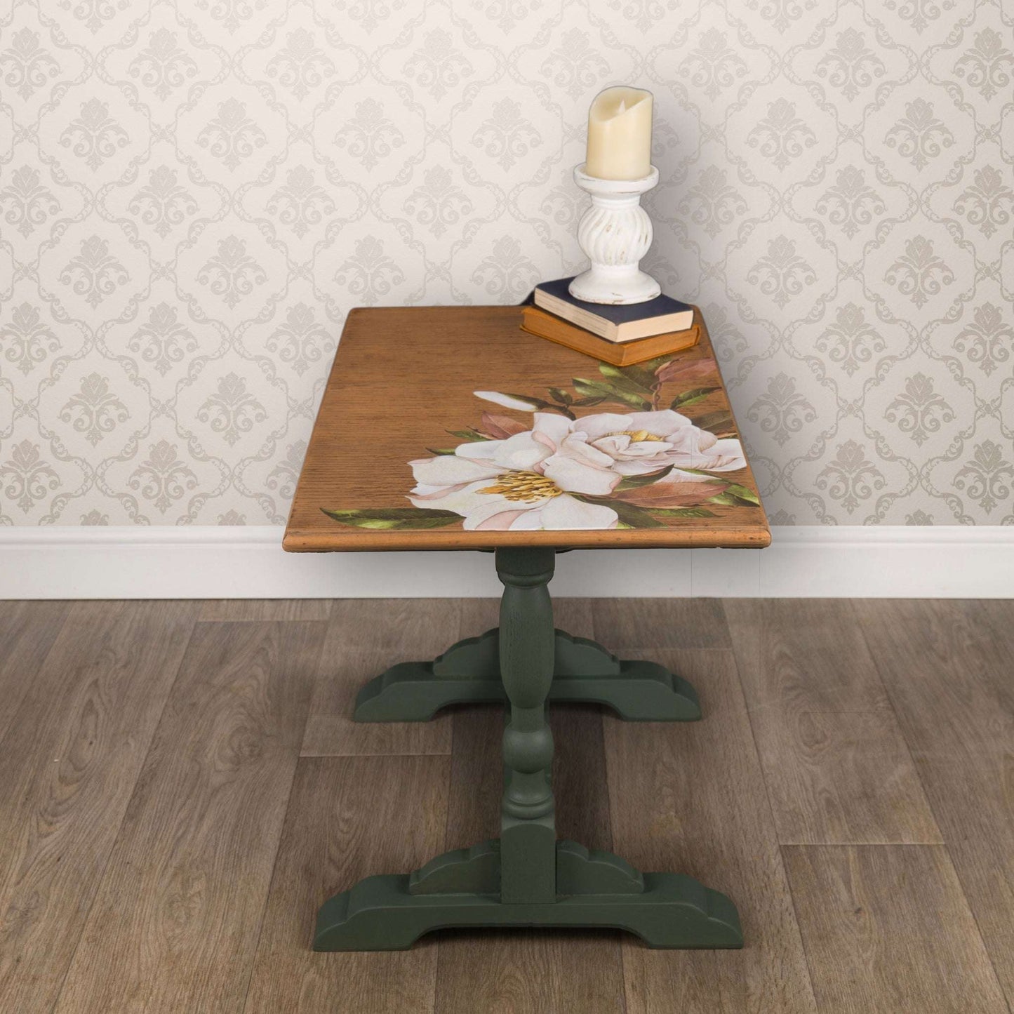 Vintage Upcycled Oak Table