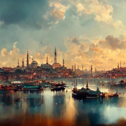 Mint by Michelle Decoupage Paper - Istanbul