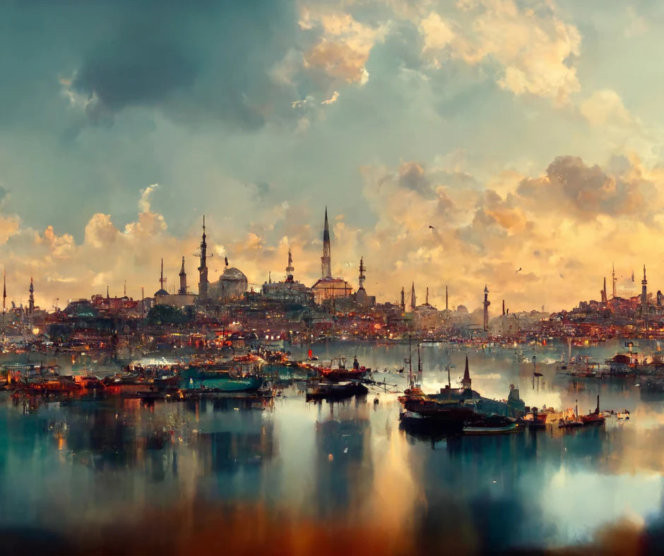 Mint by Michelle Decoupage Paper - Istanbul