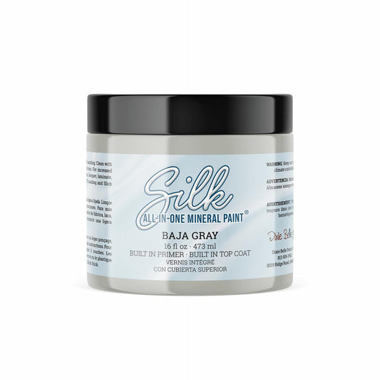 Silk all in one mineral paint Baja Gray, dixie Belle
