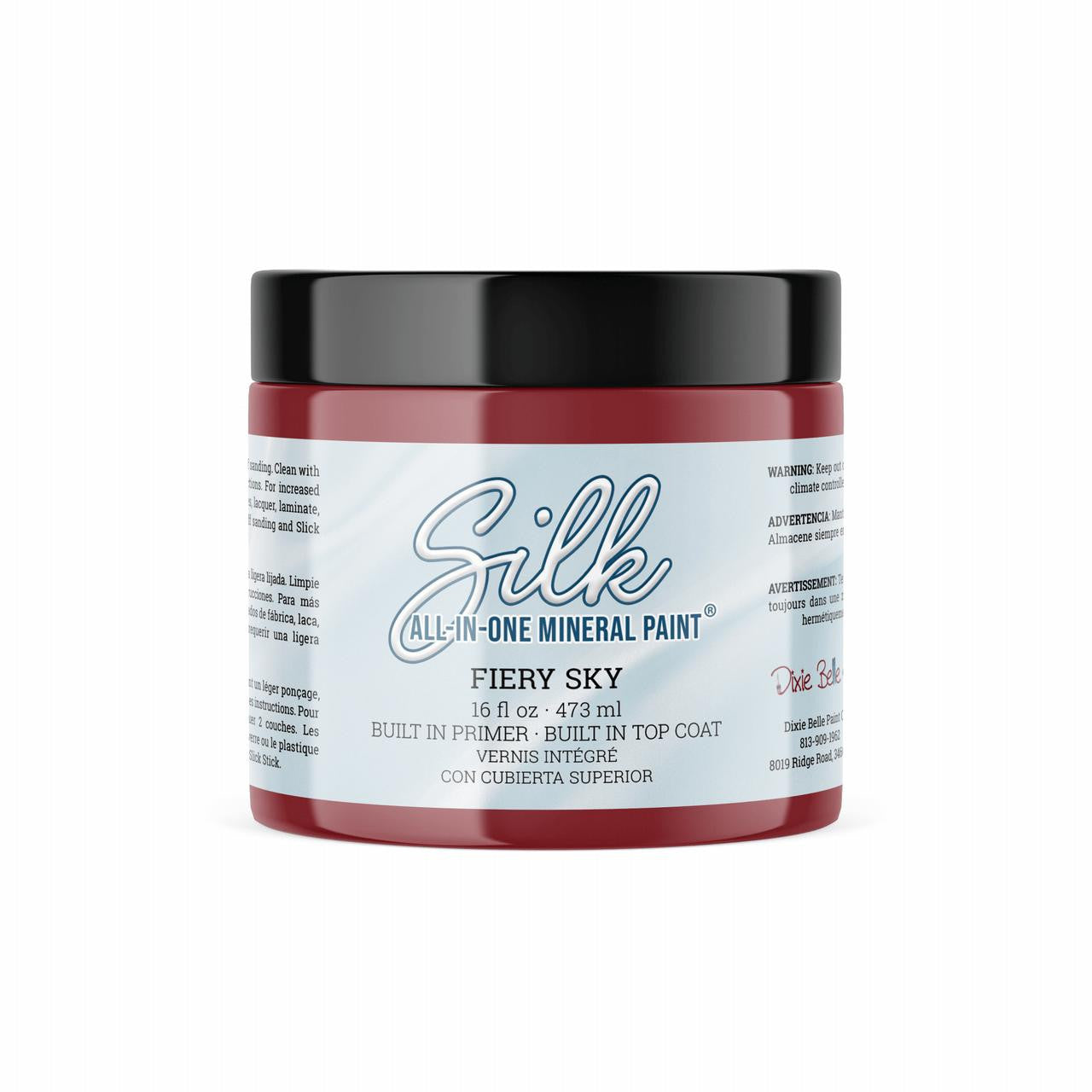 Fiery Sky Silk Mineral Paint - Dixie Belle - 4oz