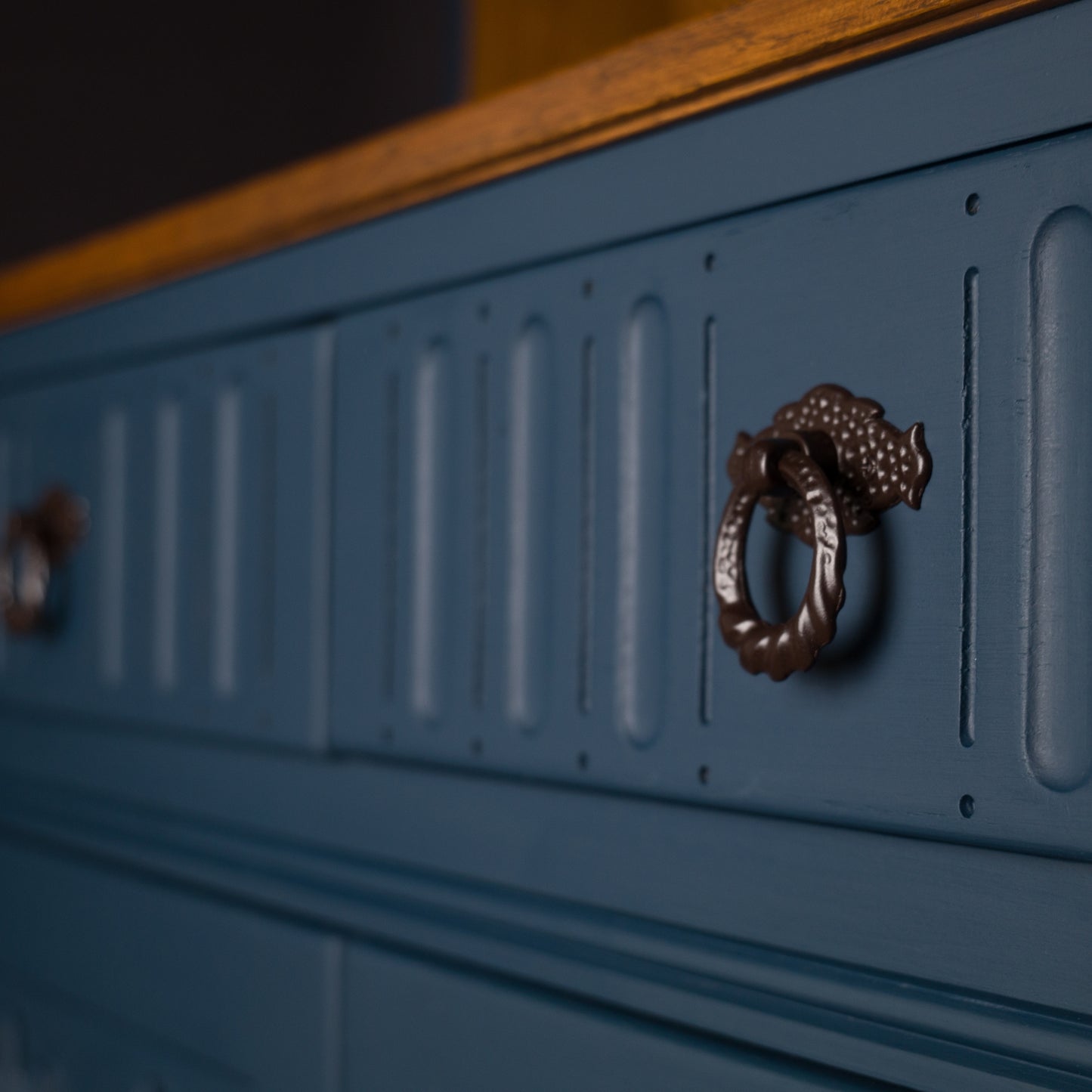 Solid Oak Vintage Upcycled Kitchen Dutch Dresser