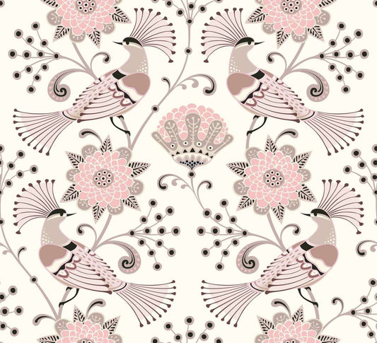 Pink Peacocks (Pack of 3 Sheets)