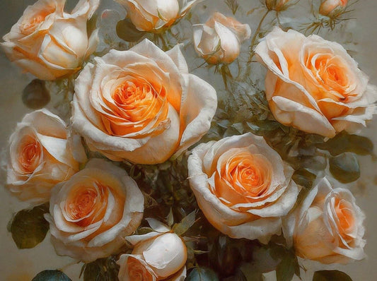 Mint by Michelle Decoupage Paper Roses on High
