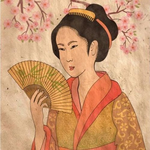 Mint by Michelle Decoupage Paper - Geisha/Reverse Geisha