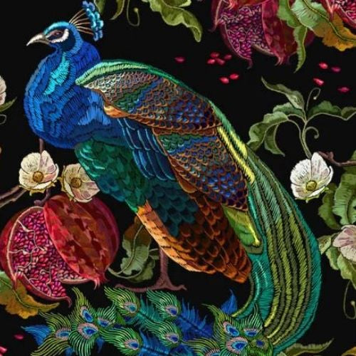 Mint by Michelle Decoupage Paper Peacock/Reverse Peacock