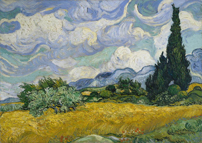 Wheatfields & Cypresses