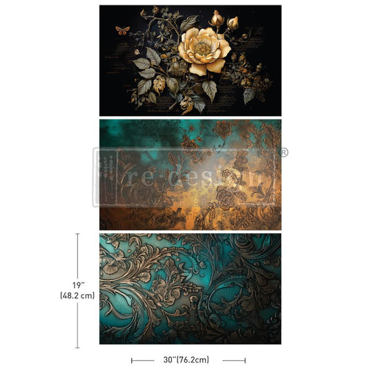 Petals Adorned - Redesign with Prima Decoupage 3 pack