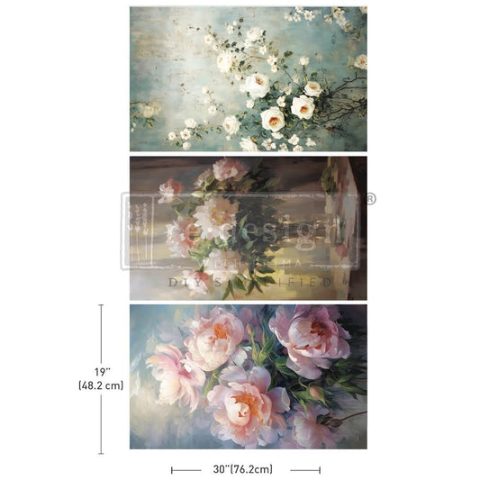 Redesign with Prima - Bountiful Beauty - Decoupage 3 pack