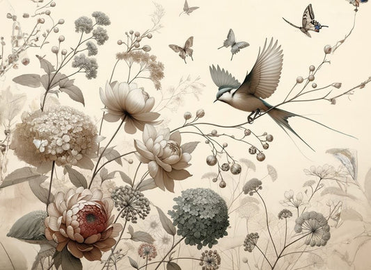 Mint by Michelle Decoupage Paper Pale Blossom